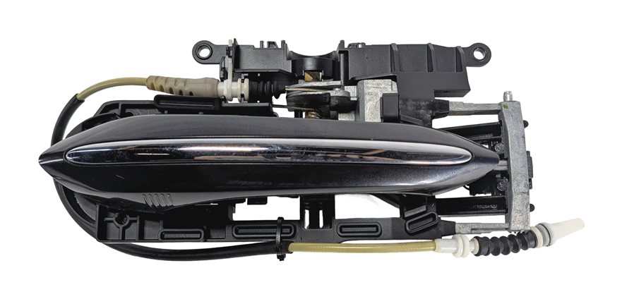 Thumbnail 2: 2009-2018 BMW 5 7 SERIES (F01 F02 F10) REAR LEFT COMFORT DOOR HANDLE (Gray)