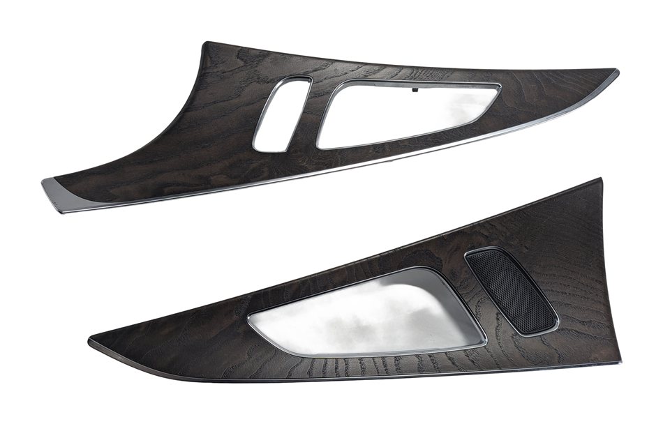 Thumbnail 2: 2015 AUDI A6 (C7 4G) INTERIOR DOOR DASH CENTER CONSOLE TRIM SET/8 (Ash Brown)