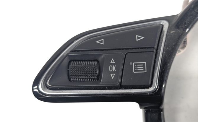 Thumbnail 4: 2015 AUDI A6 (C7 4G) STEERING WHEEL MULTIFUNCTION SWITCH w/TRIM BEZEL
