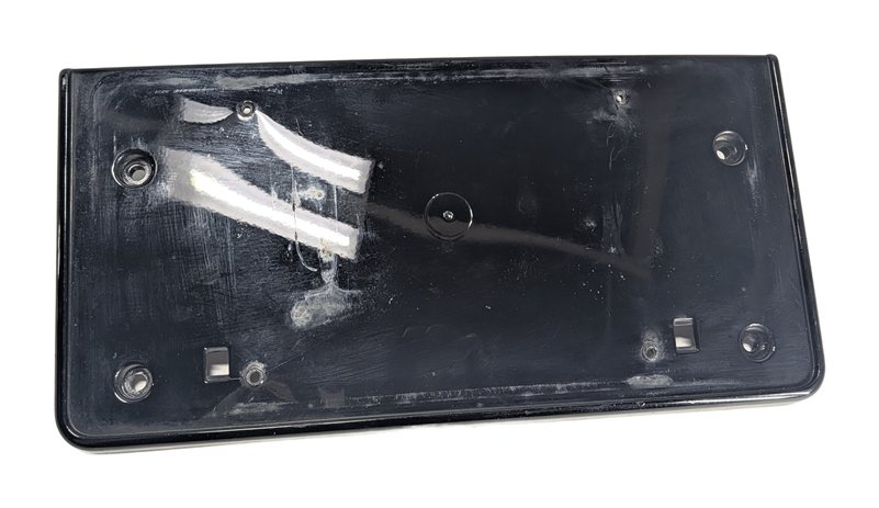 2015 AUDI A6 (C7 4G) FRONT LICENSE PLATE MOUNT BRACKET HOLDER