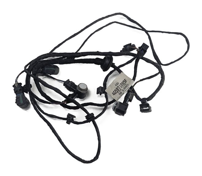 2015 AUDI A6 (C7 4G) REAR PARK ASSIST PDC SENSORS w/WIRE HARNESS SET