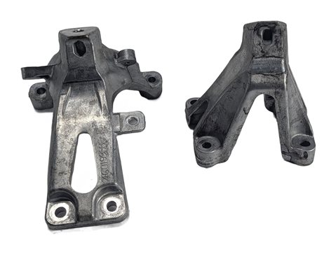 2015 AUDI A6 (C7 4G) 3.0L DIESEL (CPNB) ENGINE MOTOR MOUNT LEFT/RIGHT SET/2