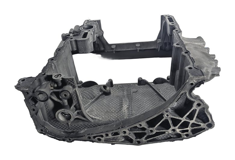Thumbnail 1: 2015 AUDI A6 (C7 4G) 3.0L DIESEL (CPNB) ENGINE UPPER OIL PAN