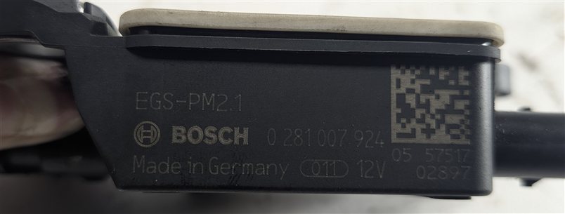 Thumbnail 3: 2015 AUDI A6 (C7 4G) 3.0L DIESEL (CPNB) PARTICULATE MATTER PM SENSOR w/MODULE