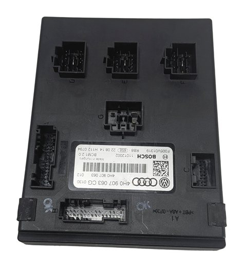 2013 AUDI A6 (4G) ONBOARD SUPPLY BODY CONTROL MODULE BCM COMPUTER