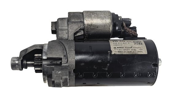 Thumbnail 4: 14-16 AUDI A6 A7 Q5 (B8 8R C7 4G8) 3.0L 3.0T TURBO DIESEL ENGINE STARTER MOTOR