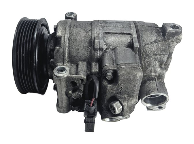 Thumbnail 3: 2014-2015 AUDI A6 A7 (C7 4G) 3.0L DIESEL ENGINE A/C COMPRESSOR