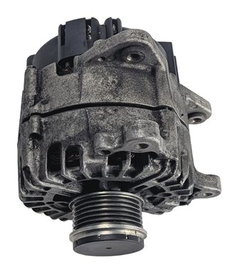 Thumbnail 2: 14-16 AUDI A6 A7 Q5 (B8 8R C7 4G8) 3.0L TURBO DIESEL ENGINE ALTERNATOR (HITACHI)