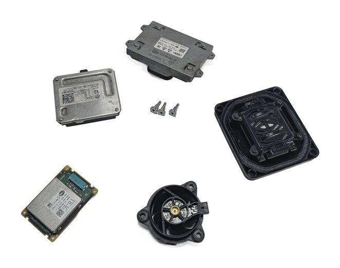 Thumbnail 2: 2012-2015 AUDI A6 S6 (4G) RIGHT PASSENGER LED HEADLIGHT CONTROL MODULE SET