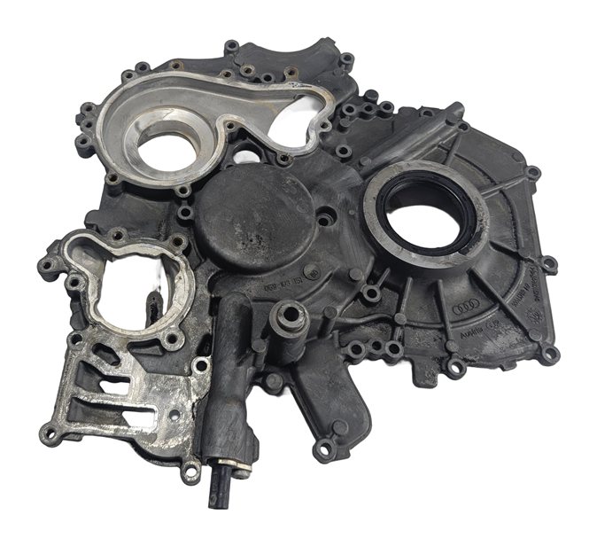 Thumbnail 2: 2014-2016 AUDI A6 A7 A8 Q5 (8R C7 D4) 3.0L DIESEL LOWER ENGINE TIMING COVER