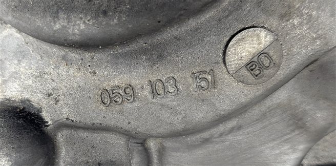 Thumbnail 6: 2014-2016 AUDI A6 A7 A8 Q5 (8R C7 D4) 3.0L DIESEL LOWER ENGINE TIMING COVER