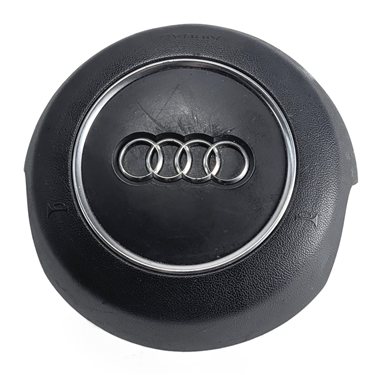 2015 AUDI A6 (C7 4G) LEFT DRIVER STEERING WHEEL SRS AIRBAG (Black)