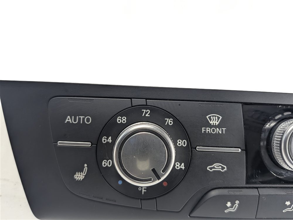 Thumbnail 5: 2015 AUDI A6 (C7 4G) FRONT HEATER AC CLIMATE CONTROL PANEL w/AUTO HEATED SEAT