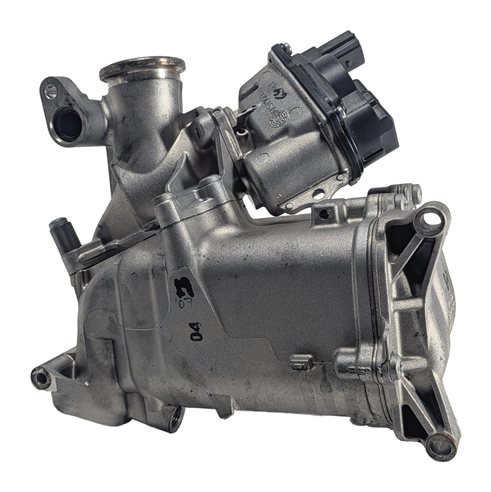 2015 AUDI A6 (C7 4G) 3.0L DIESEL (CPNB) ENGINE EGR COOLER w/ACTUATOR