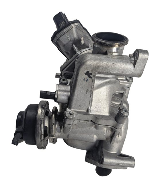 Thumbnail 5: 2015 AUDI A6 (C7 4G) 3.0L DIESEL (CPNB) ENGINE EGR COOLER w/ACTUATOR