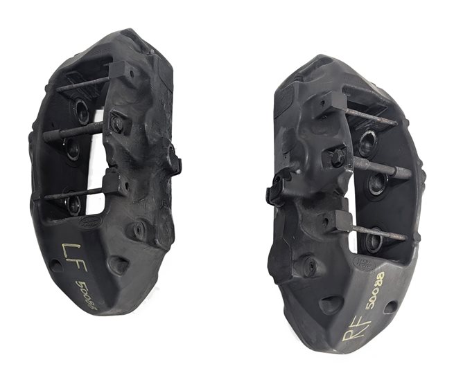 Thumbnail 2: 10-17 LR4 DISCOVERY RANGE ROVER SPORT L322 L320 FRONT BRAKE CALIPER SET (BREMBO)