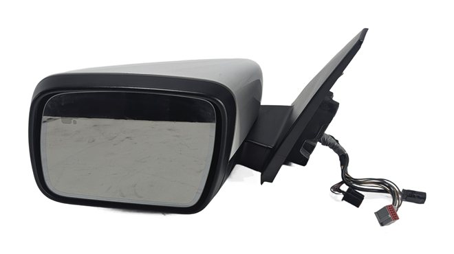 10-12 RANGE ROVER (L322) LEFT DRIVER POWER FOLD CAMERA BLIND SPOT MIRROR (White)