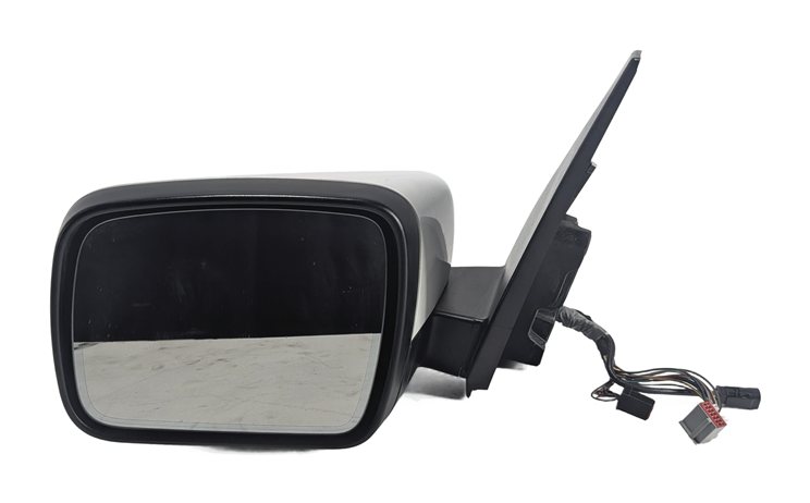Thumbnail 2: 10-12 RANGE ROVER (L322) LEFT DRIVER POWER FOLD CAMERA BLIND SPOT MIRROR (White)