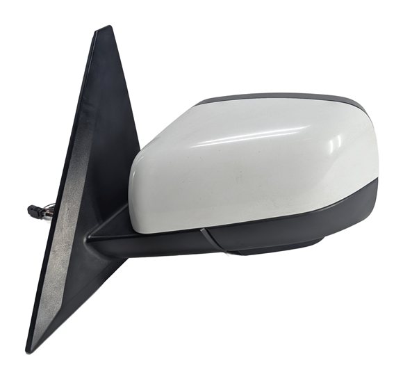 Thumbnail 4: 10-12 RANGE ROVER (L322) LEFT DRIVER POWER FOLD CAMERA BLIND SPOT MIRROR (White)