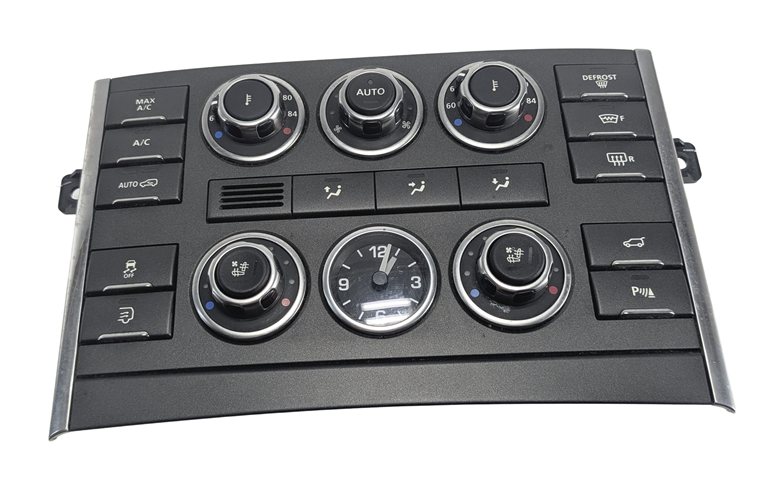2010-2012 RANGE ROVER (L322) FRONT HEATER A/C CLIMATE TEMPERATURE CONTROL PANEL