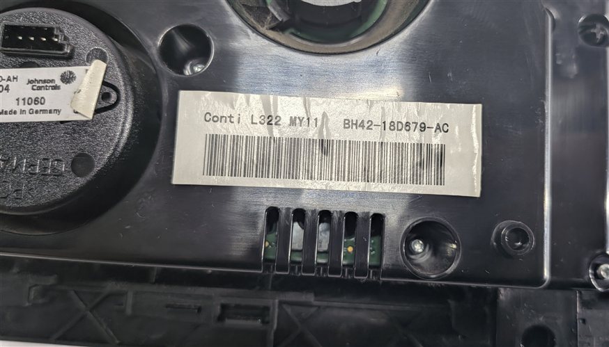 Thumbnail 12: 2010-2012 RANGE ROVER (L322) FRONT HEATER A/C CLIMATE TEMPERATURE CONTROL PANEL