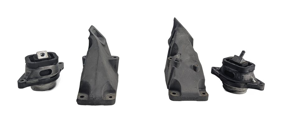 2011 RANGE ROVER (L322) 5.0L SUPER LEFT/RIGHT ENGINE MOTOR SUPPORT MOUNT SET/4
