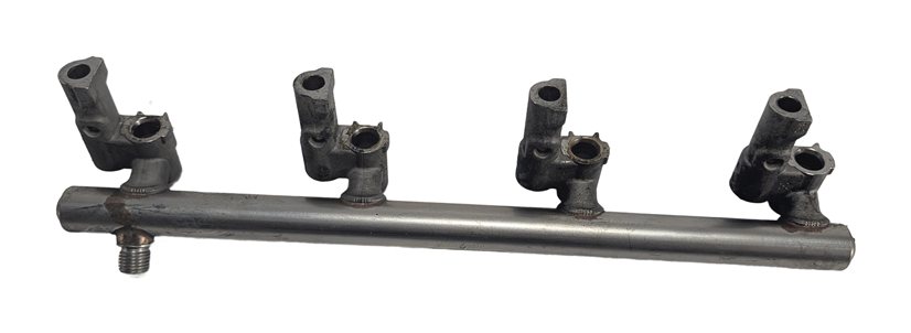 Thumbnail 6: 2011 RANGE ROVER (L322) 5.0L SUPER LEFT/RIGHT FUEL RAIL SET/2 w/ PRESSURE SENSOR