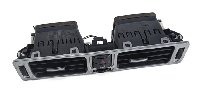 2011 RANGE ROVER (L322) CENTER DASH HEAT AIR AC VENT w/ HAZARD LOCK SWITCH
