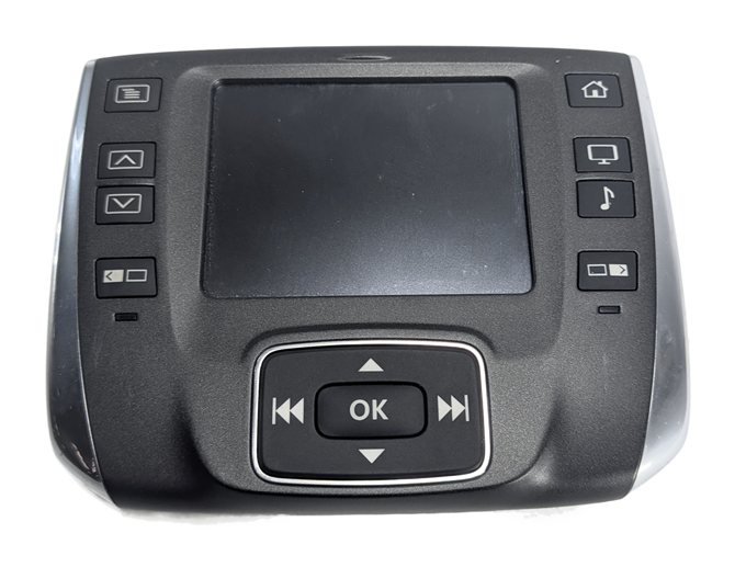 2011 RANGE ROVER (L322) REAR SEAT ENTERTAINMENT TOUCH SCREEN REMOTE CONTROL