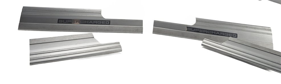 2011 RANGE ROVER (L322) FRONT REAR DOOR SILL SCUFF PLATE TRIM SET/4 SUPERCHARGED