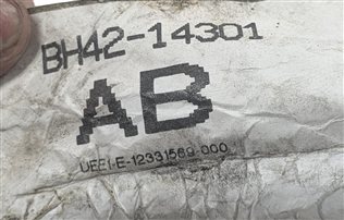 Thumbnail 7: 2011 RANGE ROVER (L322) 5.0L NEGATIVE GROUND BATTERY CABLE w/ MONITORING SENSOR