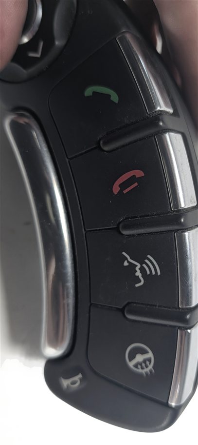 Thumbnail 8: 2011 RANGE ROVER (L322) RIGHT STEERING WHEEL PHONE VOICE HEATED CONTROL SWITCH