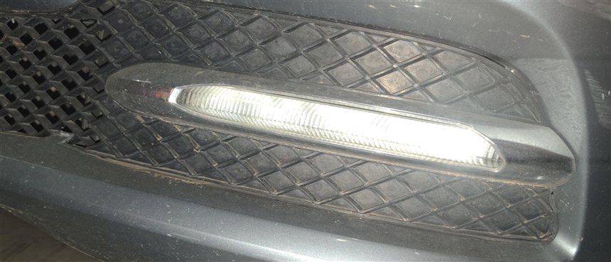 Thumbnail 2: 2012-2015 MERCEDES C250 C350 E350 E550 SLK250 SLK350 LEFT LED FOGLIGHT LAMP