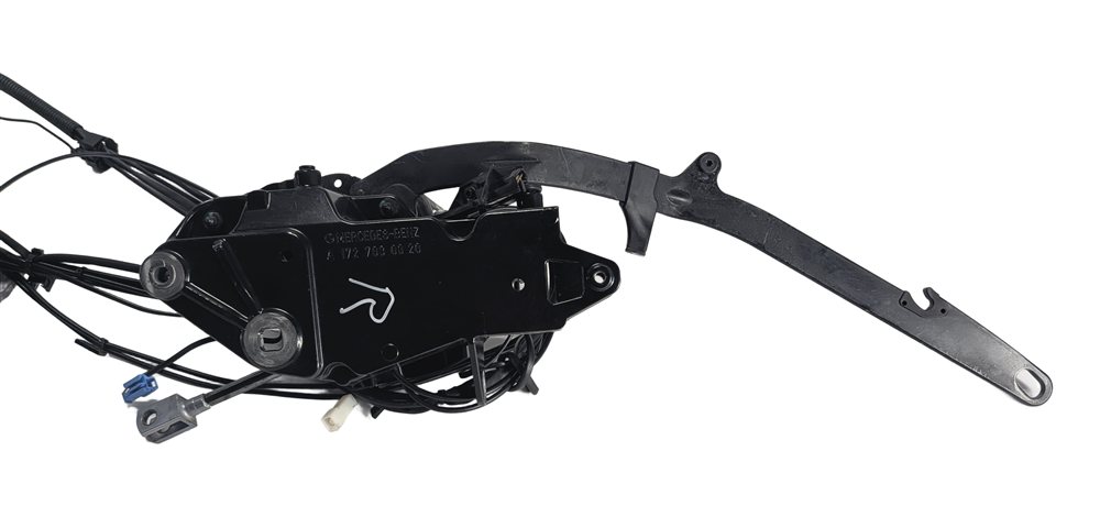 Thumbnail 5: 12-20 MB SLK250 SLK350 SLC300 (R172) CONVERTIBLE TOP DRIVE MECHANISM w/MOTORS