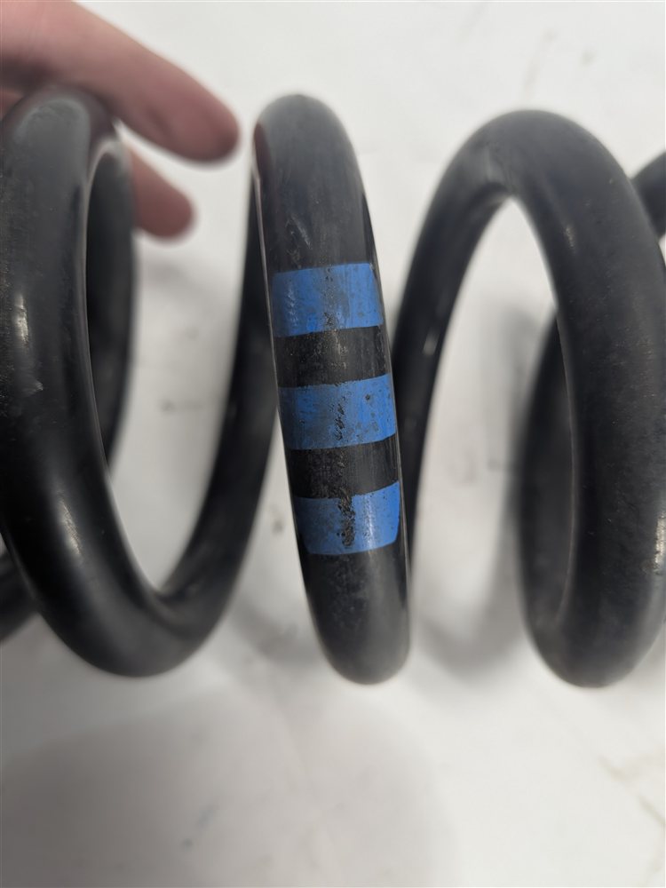 Thumbnail 4: 01-16 MB C230 C320 CLK500 SLK250 W203 W209 R172 REAR SPORT COIL SPRING SET/2