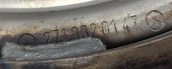 Thumbnail 5: 12-15 MERCEDES C250 SLK250 W204 R172 1.8L M271 TURBO ENGINE FLEXPLATE FLEX PLATE