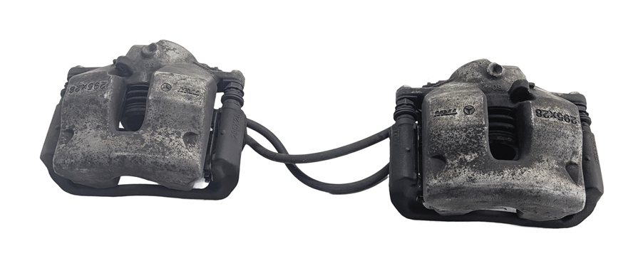 Thumbnail 2: 10-20 MERCEDES SLK250 SLK350 SLC300 (R172) FRONT BRAKE CALIPER LEFT/RIGHT SET/2