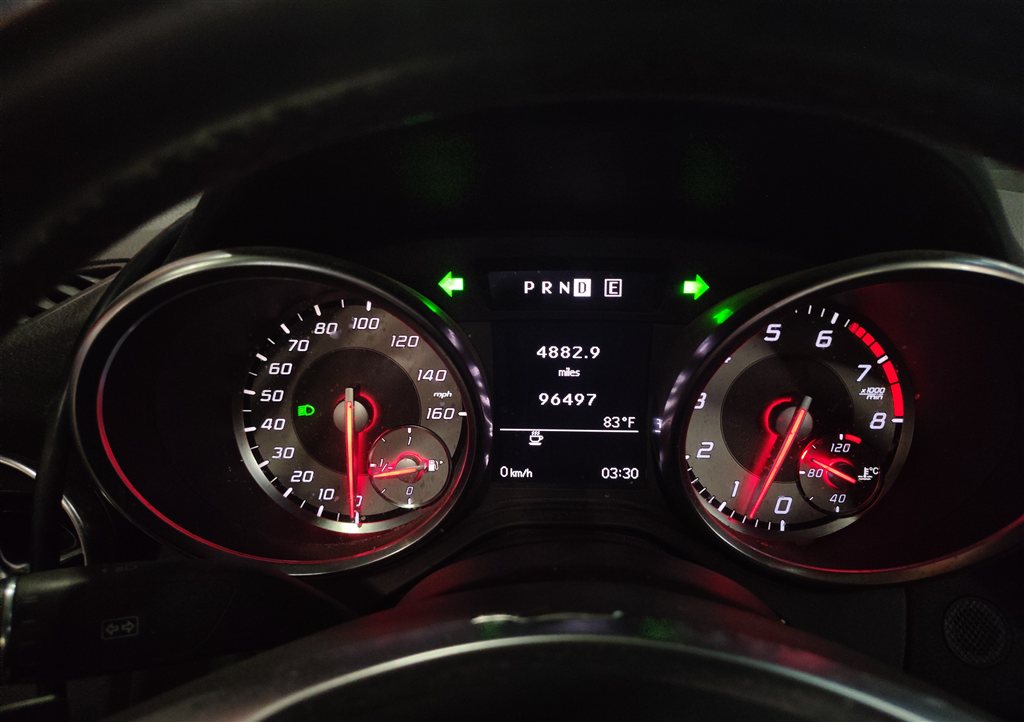 Thumbnail 2: 2013 MERCEDES SLK250 SLK350 (R172) INSTRUMENT CLUSTER SPEEDOMETER GAUGE MPH