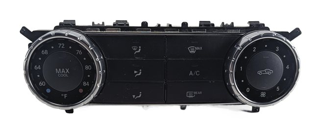 Thumbnail 2: 2013-2016 MERCEDES SLK CLASS (R172) HEATER A/C TEMPERATURE CLIMATE CONTROL PANEL
