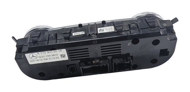 Thumbnail 5: 2013-2016 MERCEDES SLK CLASS (R172) HEATER A/C TEMPERATURE CLIMATE CONTROL PANEL