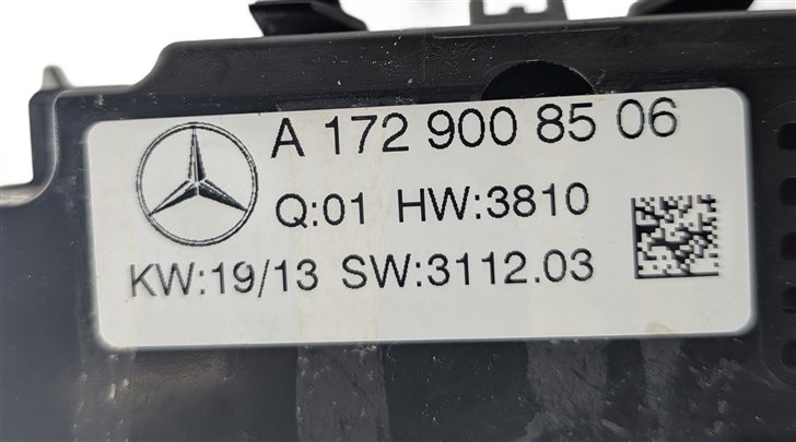 Thumbnail 8: 2013-2016 MERCEDES SLK CLASS (R172) HEATER A/C TEMPERATURE CLIMATE CONTROL PANEL