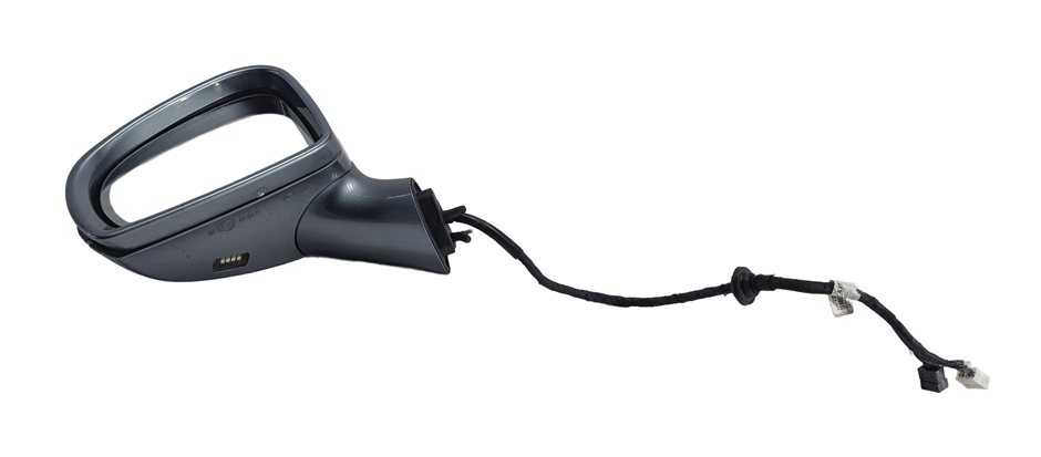 Thumbnail 3: 12-20 MERCEDES SLC SLK R172 LEFT DRIVER DOOR MIRROR w/PFOLD MEMORY HEAT (Silver)