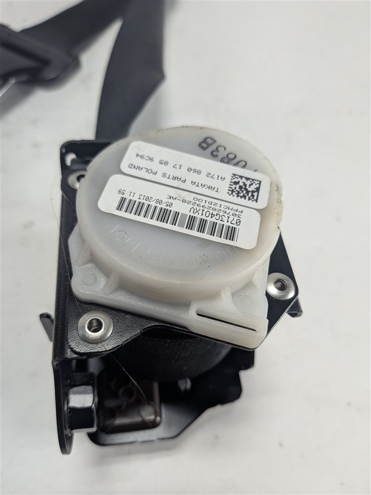 Thumbnail 7: 12-20 MERCEDES SLK250 SLK350 (R172) FRONT LEFT DRIVER SEATBELT RETRACTOR (Black)