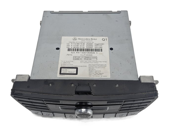 Thumbnail 3: 2013 MERCEDES SLK250 SLK350 SLK55 AMG (R172) RADIO CD PLAYER RECEIVER HEAD UNIT
