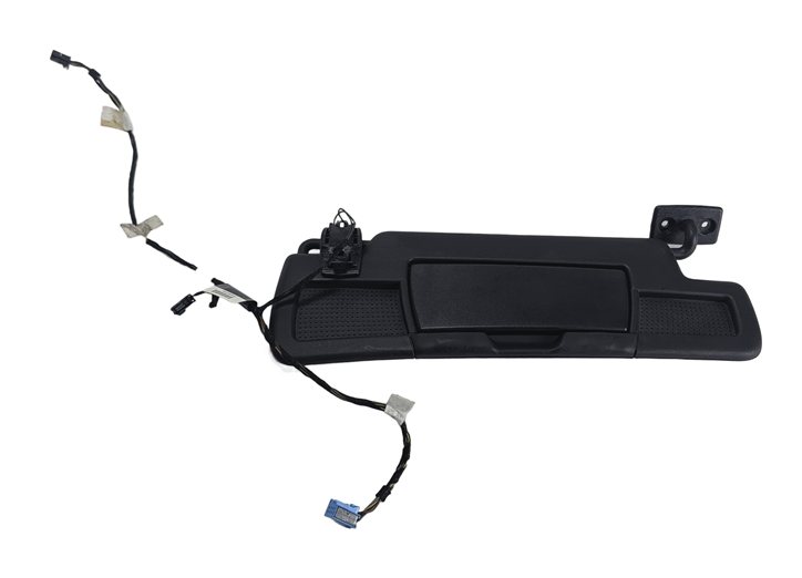 Thumbnail 4: 11-16 MERCEDES SLK250 SLK350 (R172) RIGHT SUN VISOR w/LIGHTED MIRROR (Black)