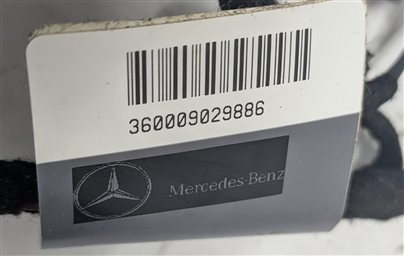 Thumbnail 6: 11-16 MERCEDES SLK250 SLK350 (R172) RIGHT SUN VISOR w/LIGHTED MIRROR (Black)
