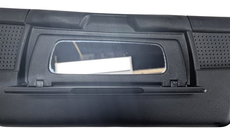 Thumbnail 5: 11-16 MERCEDES SLK250 SLK300 SLK350 SLS AMG (R172) LEFT DRIVER SUN VISOR (Black)