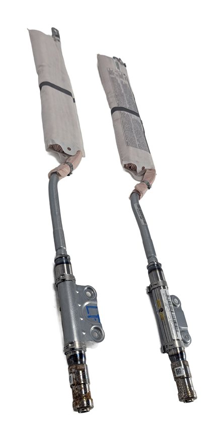 12-20 MB SLK250 SLK350 SLC300 (R172) LEFT/RIGHT DOOR HEAD CURTAIN AIRBAG SET/2