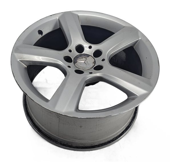 Thumbnail 2: 2012-2015 MERCEDES SLK250 (R172) 17X8.5 5 SPOKE SILVER ALLOY WHEEL RIM ET36