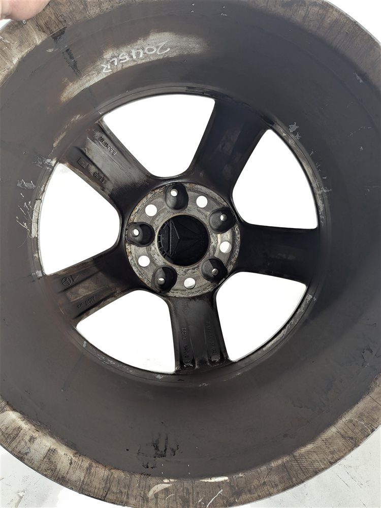 Thumbnail 4: 2012-2015 MERCEDES SLK250 (R172) 17X8.5 5 SPOKE SILVER ALLOY WHEEL RIM ET36